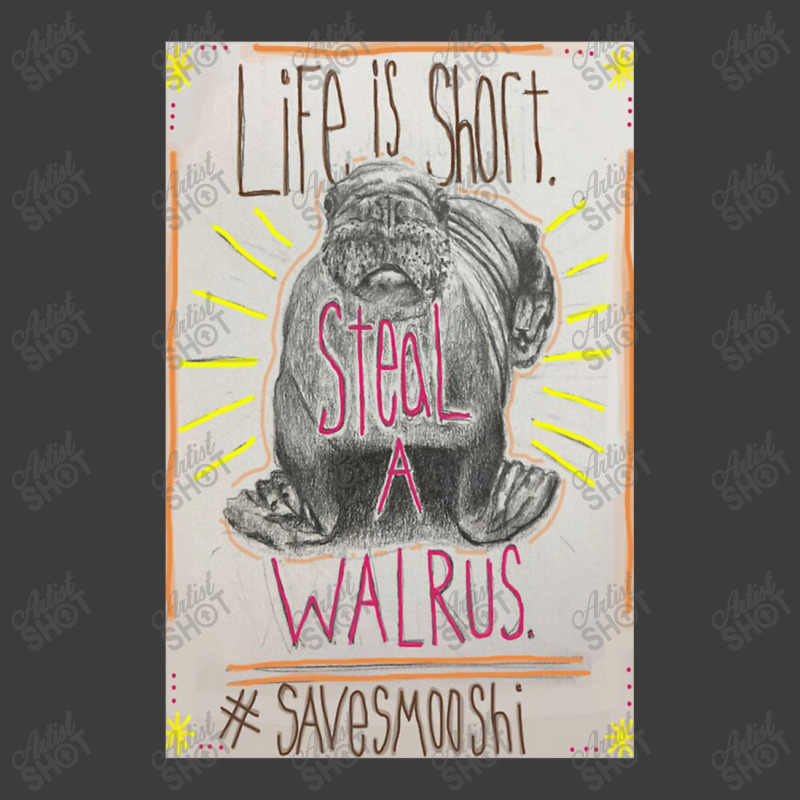 Life Is Short Steal A Walrus Men's Polo Shirt | Artistshot