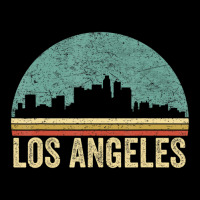 Retro Vintage Los Angeles La Skyline 70s 80s Souvenir Adjustable Cap | Artistshot