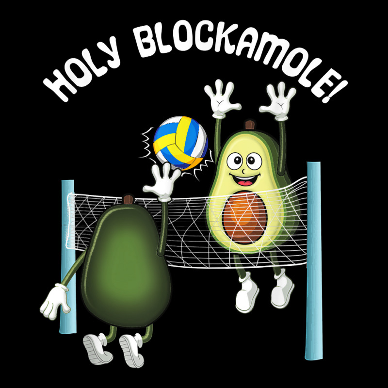 Holy Blockamole! Guacamole Player Blocker Volleyball T Shirt Adjustable Cap by cm-arts | Artistshot