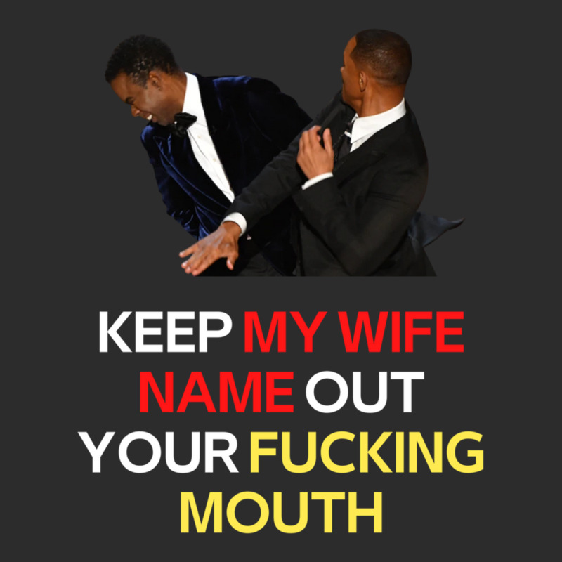 Funny Will Smith Slap Meme Will Smith Slap-  Keep My Wife Name Out You Exclusive T-shirt | Artistshot