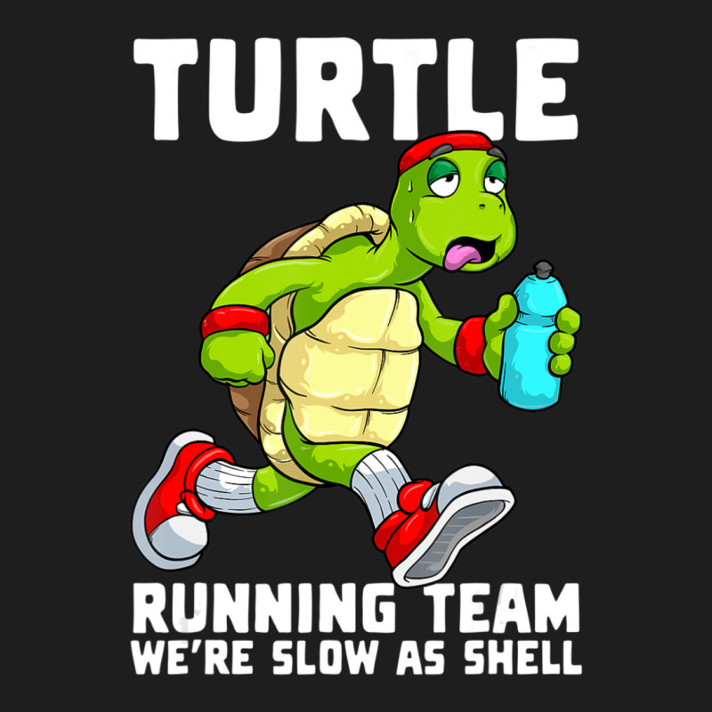 Turtle Running Team Runner Marathon Sea Turtle Classic T-shirt by Adcock Salmon | Artistshot