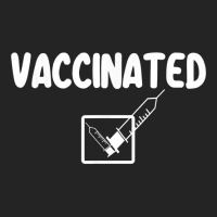 Vaccinated Check Mark Vaccine I Got Vaccinated T Shirt 3/4 Sleeve Shirt | Artistshot