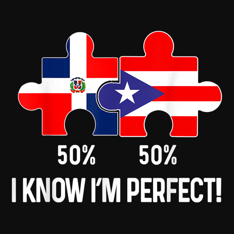 Half Puerto Rican Half Dominican Flag Map Combined Pr Rd T Shirt Crop Top by cm-arts | Artistshot