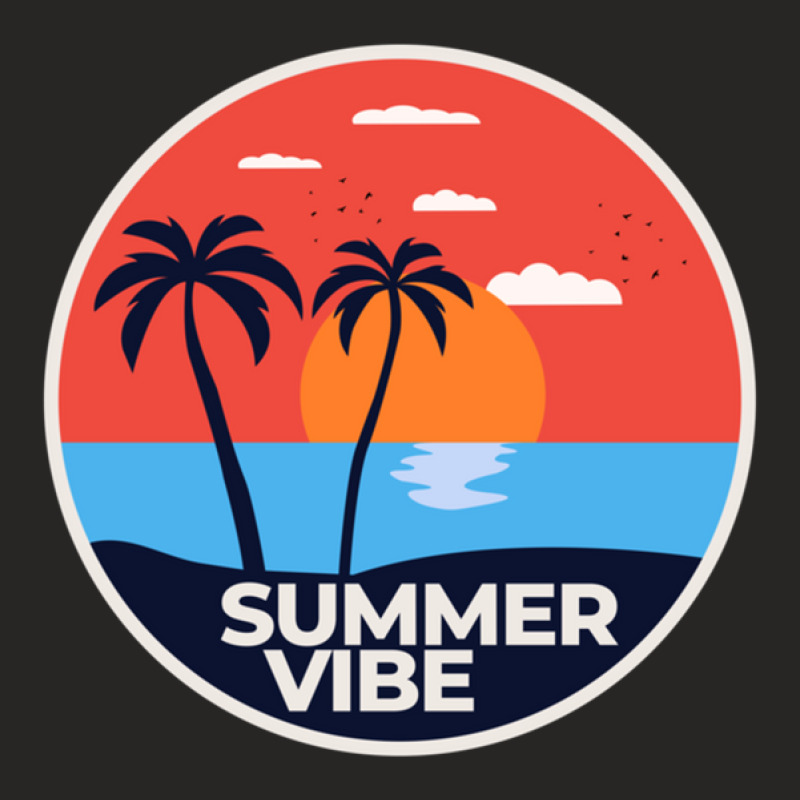 Summer Vibe Ladies Fitted T-shirt | Artistshot