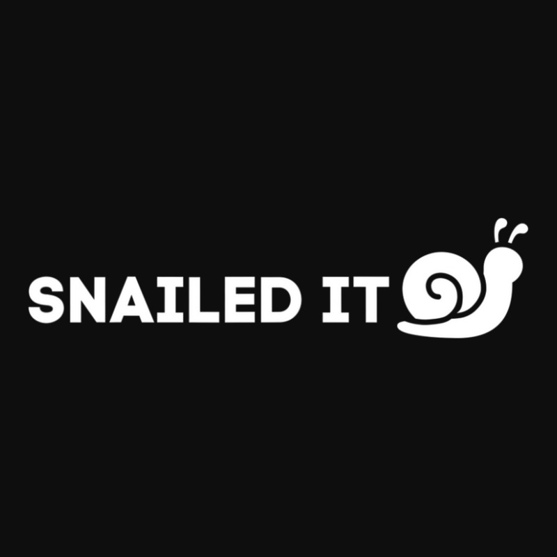 Snailed I Snail Snailed It Crop Top by cm-arts | Artistshot