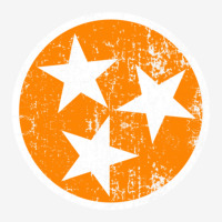 Distressed 3 Star Tn State Orange And White Tennessee Flag Long Sleeve Youth 3/4 Sleeve | Artistshot