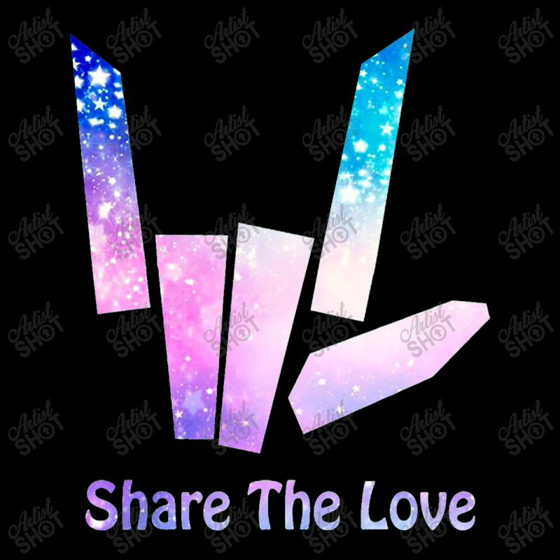 Share The Love Adjustable Cap | Artistshot