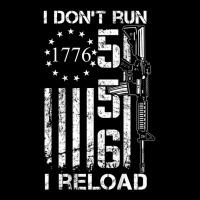 I Don't Run I Reload Usa Flag Pro Guns Ar15 5.56 Ammo (back) T Shirt Youth Sweatshirt | Artistshot