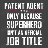 Gift For Superhero Patent Agent Vintage T-shirt | Artistshot