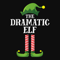 Dramatic Elf Matching Family Group Christmas Party Pajama T Shirt Crop Top | Artistshot