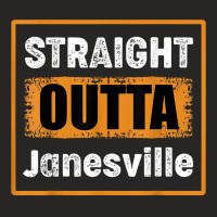 Straight Outta Janesville Wisconsin Usa Retro Vintage Humor T Shirt Ladies Fitted T-shirt | Artistshot