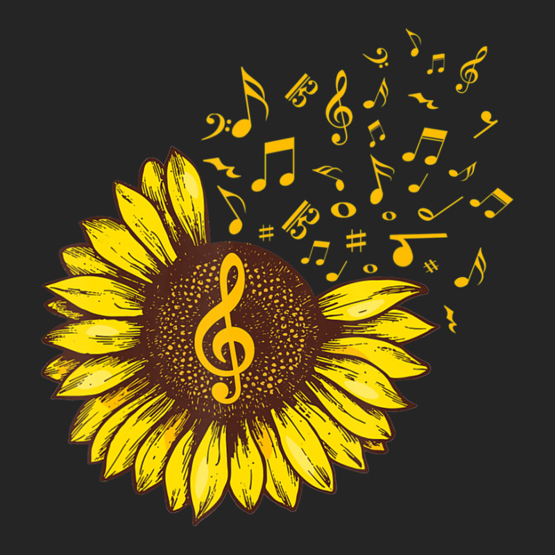 Sunflower Music Note Music Lovers Unisex Hoodie by Kosdapen517 | Artistshot