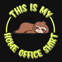 Funny Home Office Sloth Baby Beanies | Artistshot