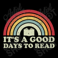 It's A Good Days To Read, Reading Rainbow Retro Cropped Hoodie | Artistshot