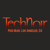 Tech Noir Classic 80's Movie Ladies Fitted T-shirt | Artistshot