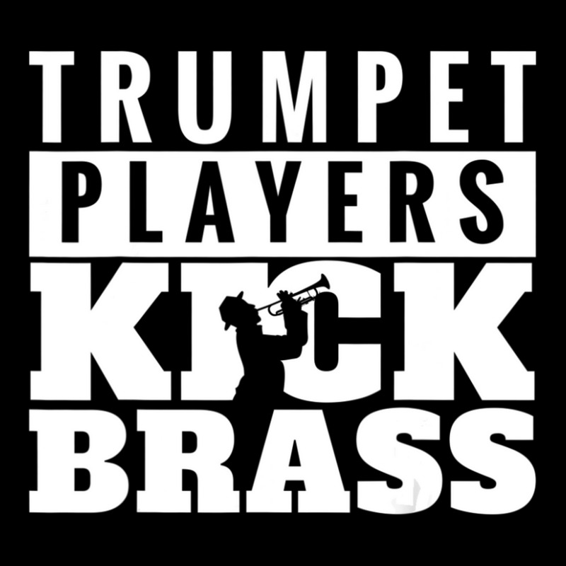 Trumpet Players Kick Brass Cropped Hoodie by cm-arts | Artistshot