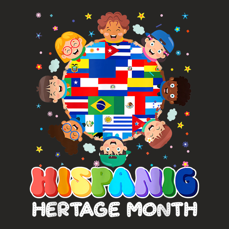 Hispanic Heritage Month Latin American Flag Kids Boys T Shirt Ladies Fitted T-Shirt by cm-arts | Artistshot