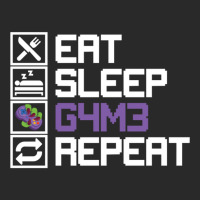 Eat Sleep Game Repeat Mmo Rpg Leetcode Leet Gift Printed Hat | Artistshot