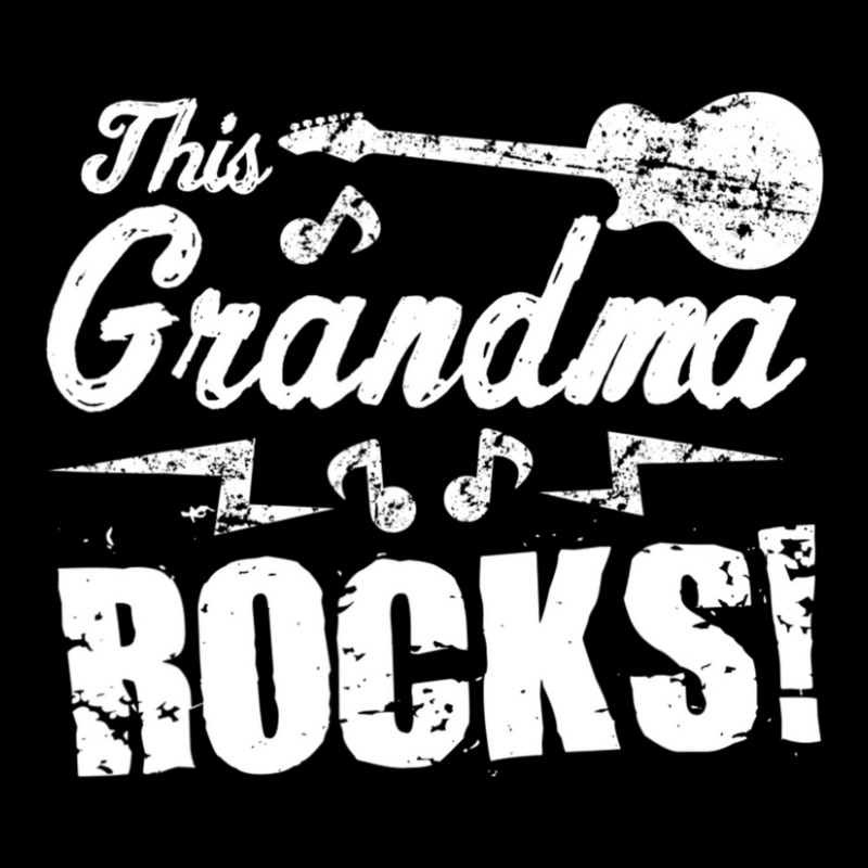 This Grandma Rocks Guitar Rock N Roll Adjustable Cap | Artistshot