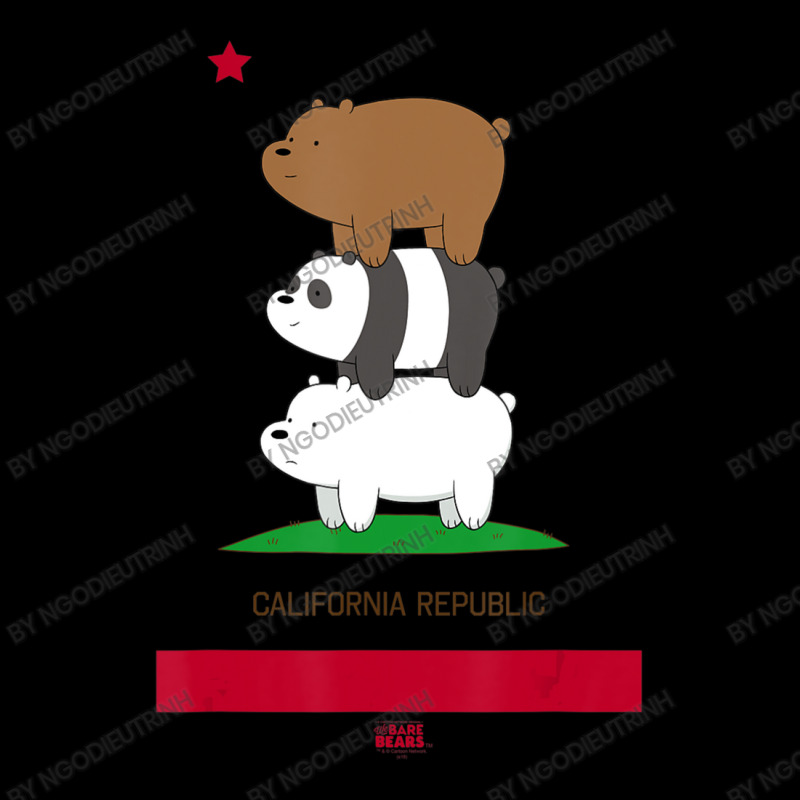 Mens We Bare Bears California Flag Cropped Sweater by ngodieutrinh | Artistshot