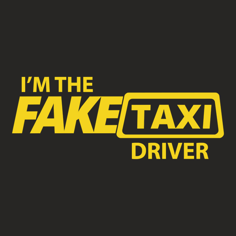 Fake Taxi Driver Pullover Hoodie Ladies Fitted T-Shirt by cm-arts | Artistshot