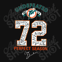 Miami Dolphin Undefeated Skinny Tumbler | Artistshot