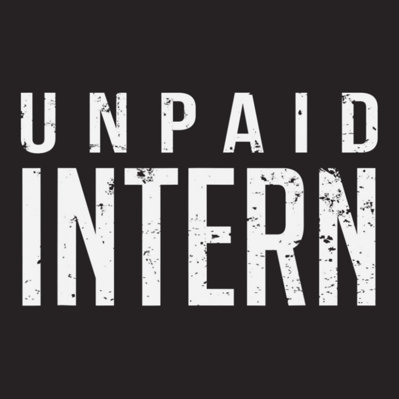 Unpaid Intern Office Worker Internship Joke Vintage Cap by cm-arts | Artistshot