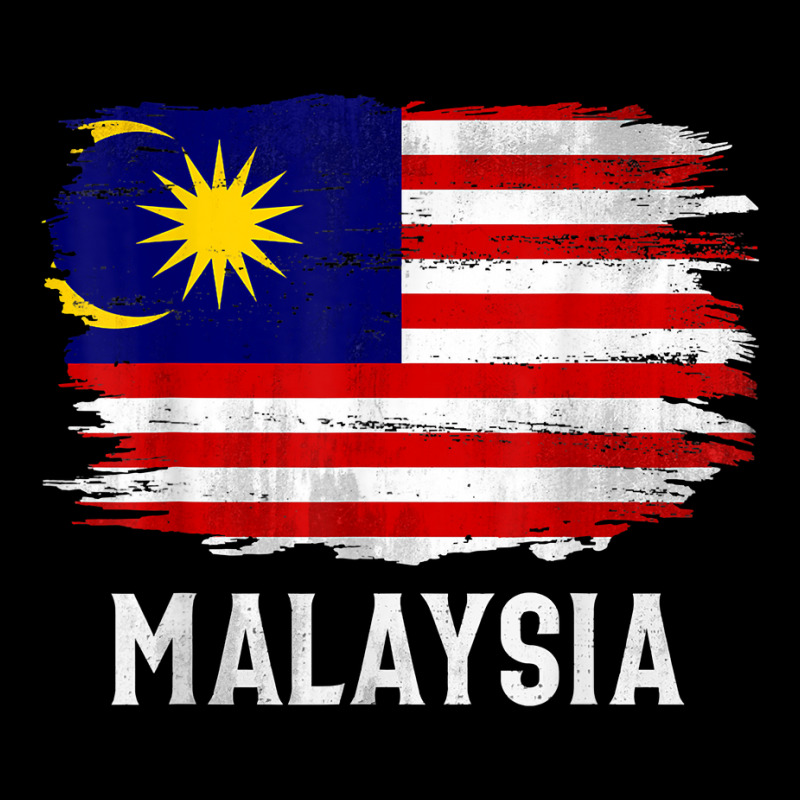 Vintage Malaysia Flag For Malaysian Gift T Shirt Adjustable Cap by cm-arts | Artistshot