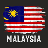 Vintage Malaysia Flag For Malaysian Gift T Shirt Ladies Fitted T-shirt | Artistshot