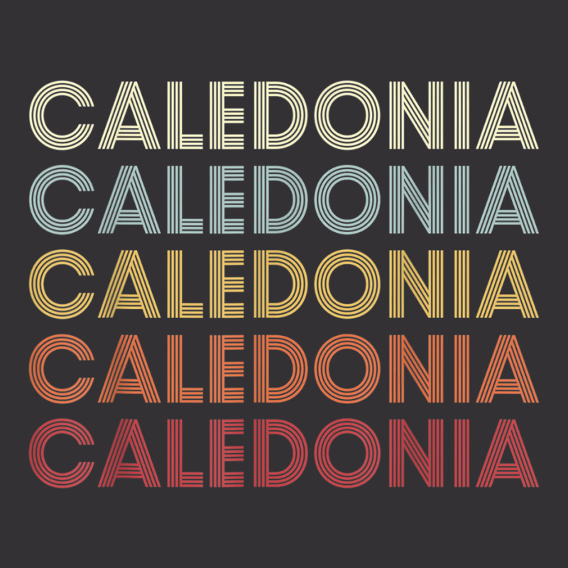 Caledonia Michigan Caledonia Mi Retro Vintage Text T Shirt Vintage Hoodie by cm-arts | Artistshot