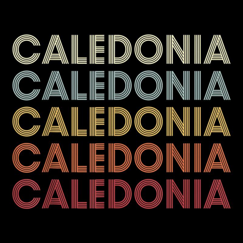 Caledonia Michigan Caledonia Mi Retro Vintage Text T Shirt Lightweight Hoodie by cm-arts | Artistshot