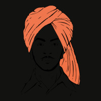 Bhagat Singh The Punjabi Indian Hero Freedom Fighter Shirt Scorecard Crop Tee | Artistshot