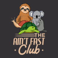 The Aint Fast Club And Cute Slow Animals Vintage Short | Artistshot