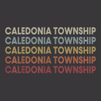 Caledonia Township Michigan Caledonia Township Mi Retro T Shirt Ladies Curvy T-shirt | Artistshot