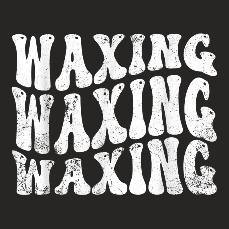 Vintage Waxing Pun Waxing Esthetician Retro Waxing T Shirt Ladies Fitted T-shirt | Artistshot