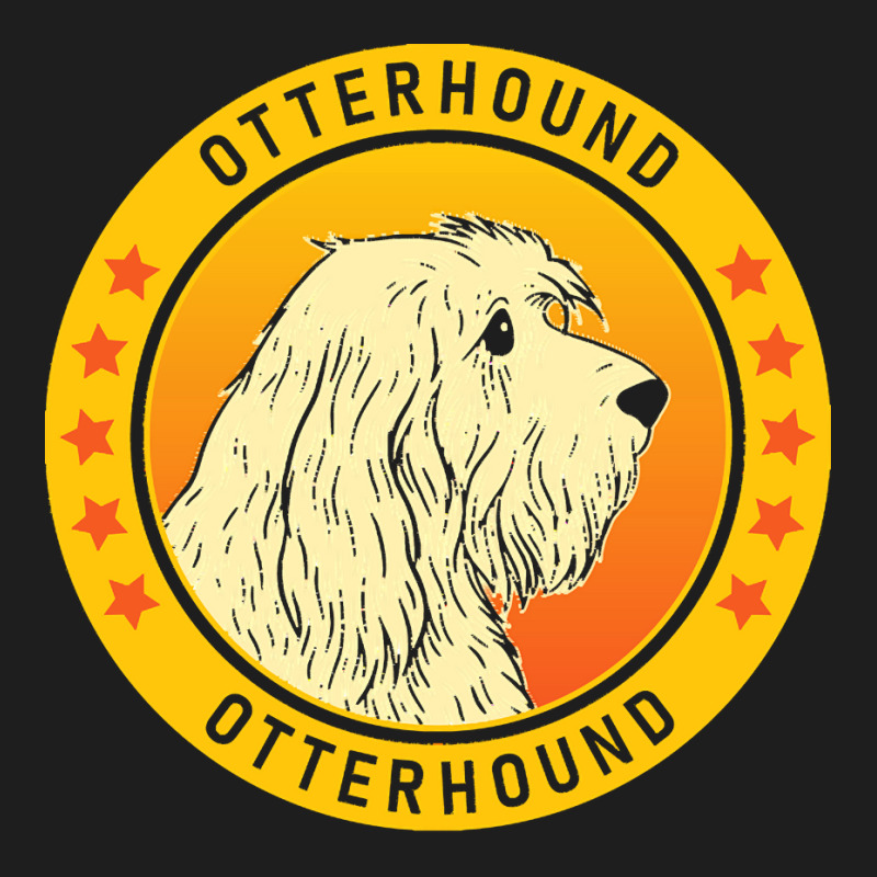 Otterhound T  Shirt Otterhound Dog Portrait T  Shirt Classic T-shirt by hratke | Artistshot