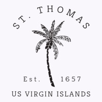 Original St. Thomas Virgin Islands Palm Tree Novelty Art Tank Top Tank Top | Artistshot