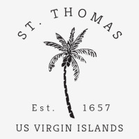 Original St. Thomas Virgin Islands Palm Tree Novelty Art Tank Top Classic T-shirt | Artistshot