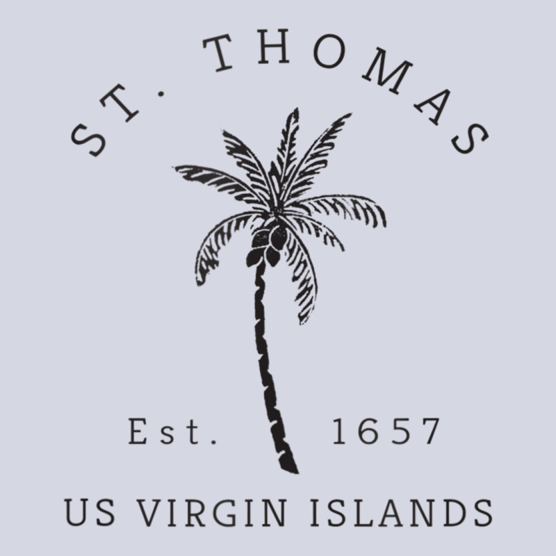 Original St. Thomas Virgin Islands Palm Tree Novelty Art Tank Top Fleece Short by cm-arts | Artistshot