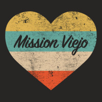 I Love Mission Viejo California Vintage Distressed Retro Pullover Hood Ladies Fitted T-shirt | Artistshot