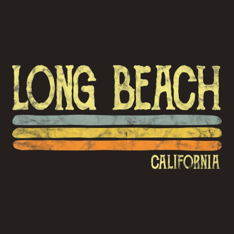 Vintage Long Beach California Ca Love Souvenir Tank Top by cm-arts | Artistshot