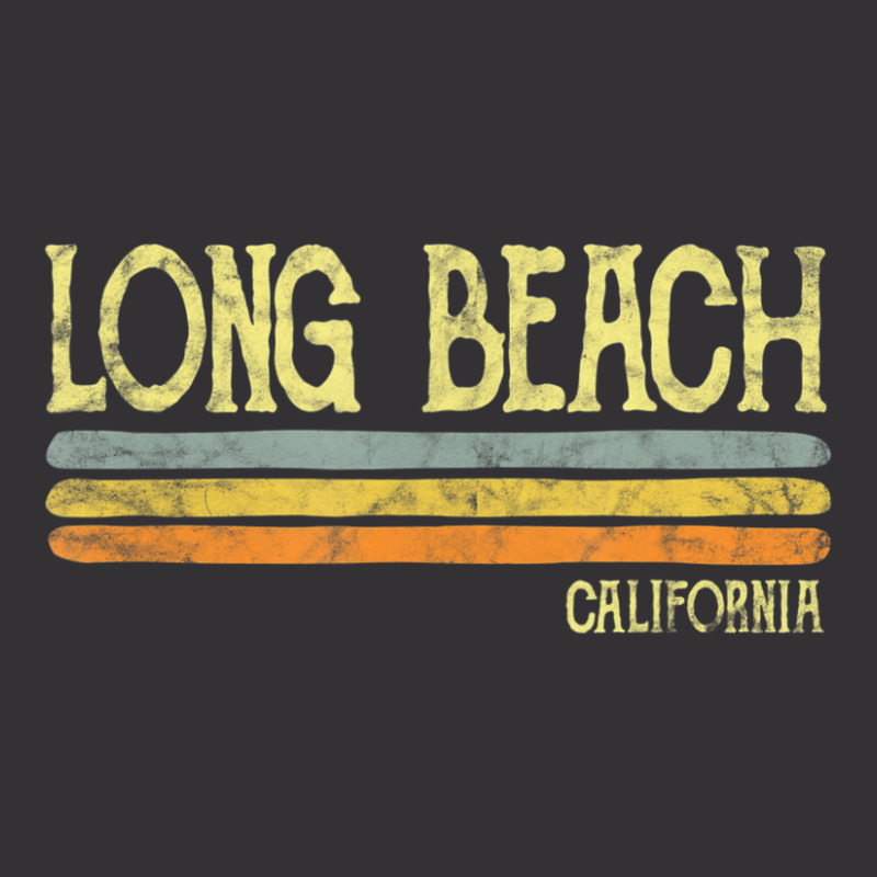 Vintage Long Beach California Ca Love Souvenir Vintage Hoodie And Short Set by cm-arts | Artistshot