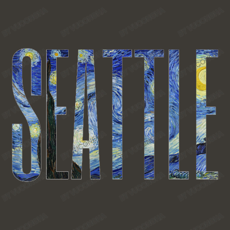 Seattle Van Gogh Starry Night Art Vincent Van Gogh Painting Bucket Hat | Artistshot