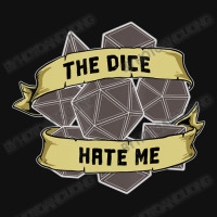 Retro The Dice Hate Me 20 Sided Tabletop Role Play Metal Print Vertical | Artistshot