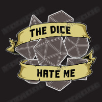 Retro The Dice Hate Me 20 Sided Tabletop Role Play Waist Apron | Artistshot