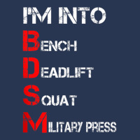 I'm Into Bdsm Bench Squat Deadlift Military Press Tank Top Ladies Denim Jacket | Artistshot