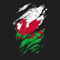 Wales Flag Welsh Dragon Baner Y Ddraig Goch Cardiff Heritage T Shirt Classic T-shirt | Artistshot