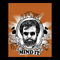 Rajinikanth  Mind It Graphic Men's 3/4 Sleeve Pajama Set | Artistshot