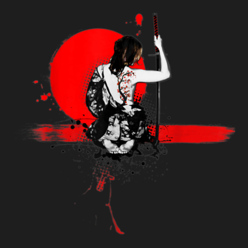 Geisha Japanese Samurai Woman Warrior Adult Unisex T Shirt Classic T-shirt | Artistshot