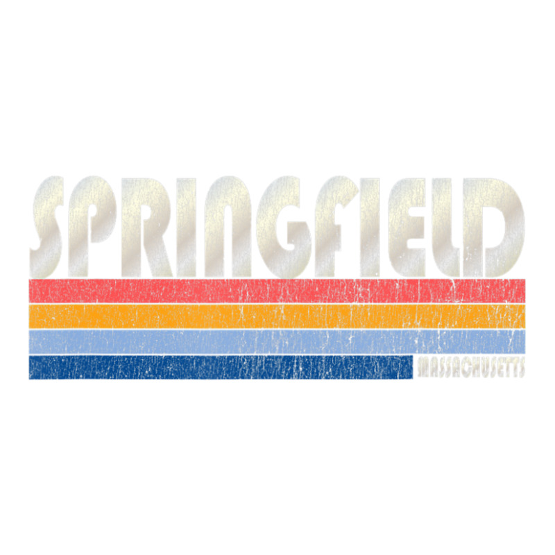 Vintage 70s 80s Style Springfield Ma Sticker | Artistshot